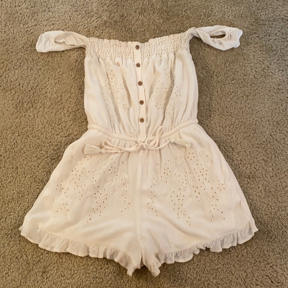 Off The Shoulder Romper